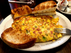 A delicious looking omelet at Stan's Famous Restaurant in downtown Mt. Pleasant, Michigan.